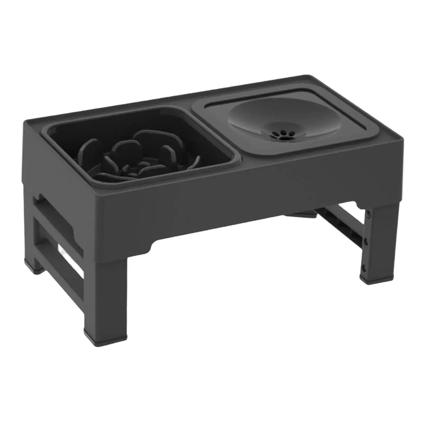 Adjustable Elevated Dog Bowl Feeder