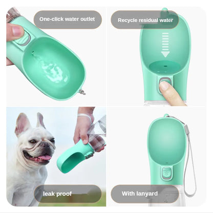 DoggieDeluxe™ Portable Dog Water Bottle