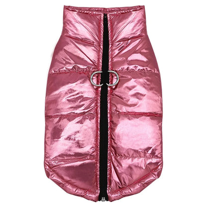 DoggieDeluxe™ Dazzling Puffer Dog Jacket