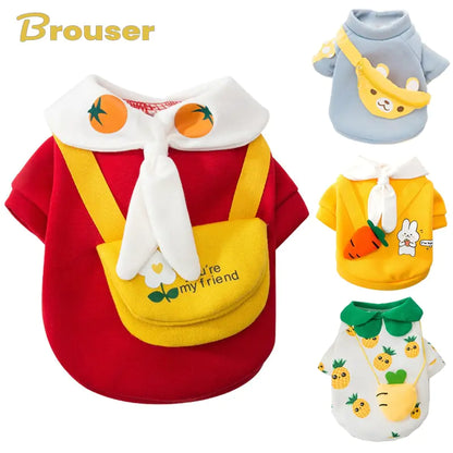 DoggieDeluxe™ BowTie Charm Dog Sweater