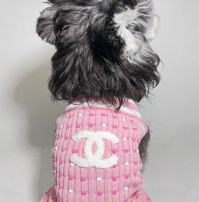 DoggieDeluxe™ Pink Classic Sweater