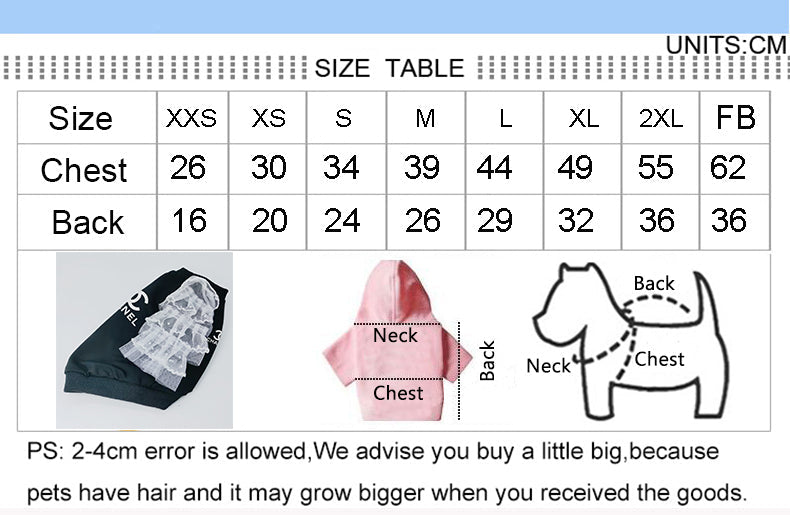 Chewnel Starry Pup Dress