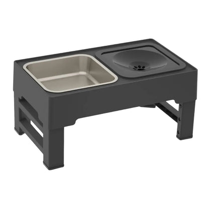 Adjustable Elevated Dog Bowl Feeder