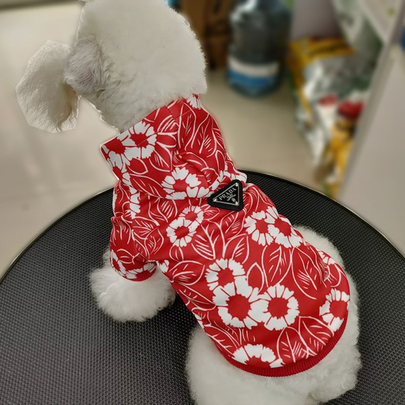 Pawda Floral Pet Hoodie