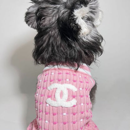 DoggieDeluxe™ Pink Classic Sweater