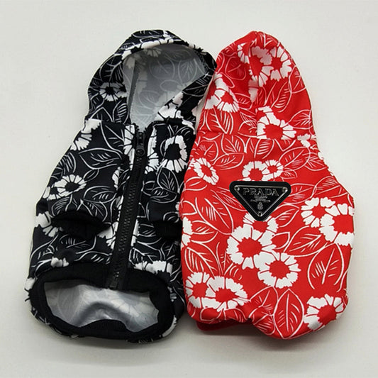 Pawda Floral Pet Hoodie