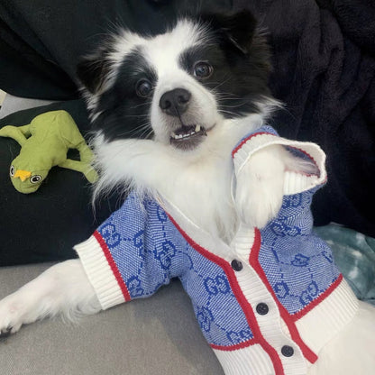 Wool Dog Cardigan